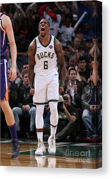 Nba Pro Basketball Canvas Print featuring the photograph Eric Bledsoe by Gary Dineen