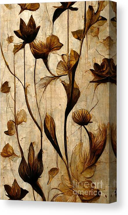 Flowers on Wood Canvas Print / Canvas Art by Andreas Thaler - Pixels Canvas  Prints