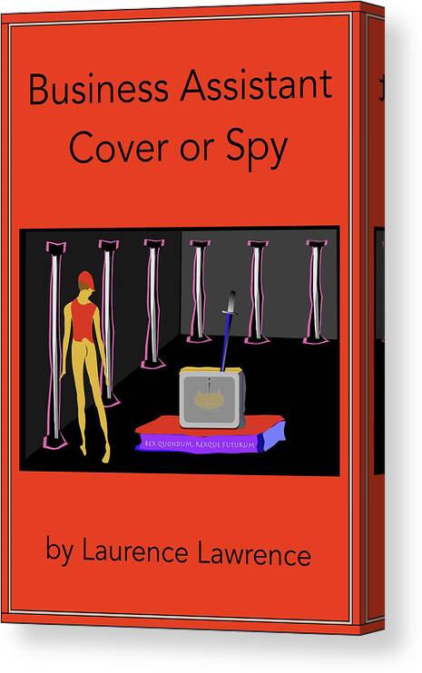 Nude Canvas Print featuring the photograph Flyer for Spy-13 eBook by Artist Laurence