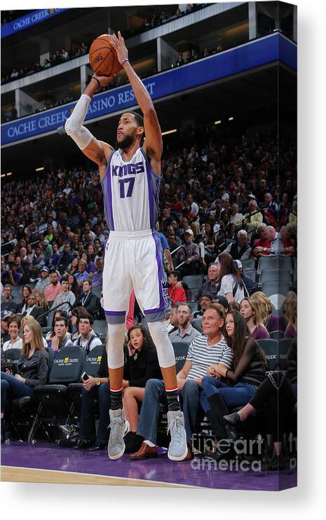 Nba Pro Basketball Canvas Print featuring the photograph Garrett Temple by Rocky Widner