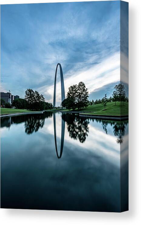 Architecture Canvas Print featuring the photograph Gateway Loop by Kelly VanDellen