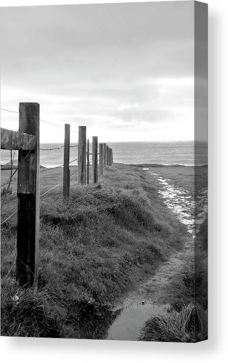 Stormy Canvas Print featuring the photograph Gloomy V by Gina Cinardo