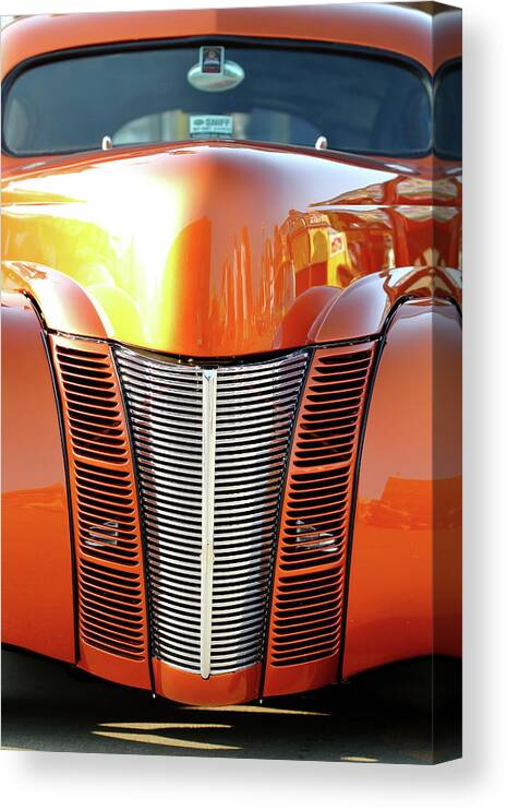 Car Canvas Print featuring the photograph Glowing by Lens Art Photography By Larry Trager