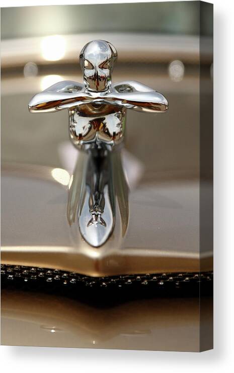 Ornament Canvas Print featuring the photograph Golden Lady by Lens Art Photography By Larry Trager