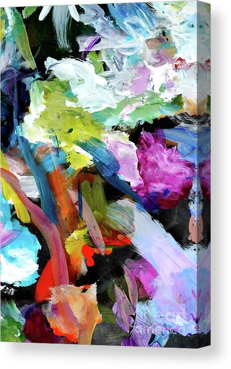 Abstract Canvas Print featuring the painting If Only by John Clark