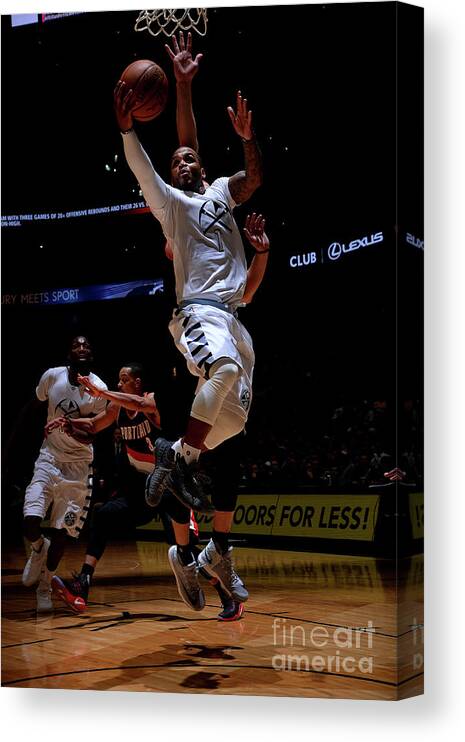 Nba Pro Basketball Canvas Print featuring the photograph Jameer Nelson by Bart Young