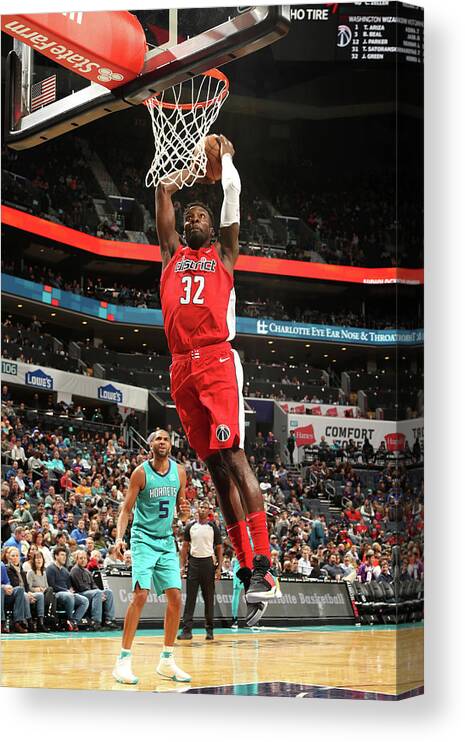 Nba Pro Basketball Canvas Print featuring the photograph Jeff Green by Kent Smith