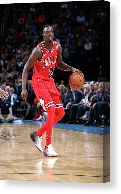 Nba Pro Basketball Canvas Print featuring the photograph Jerian Grant by Layne Murdoch