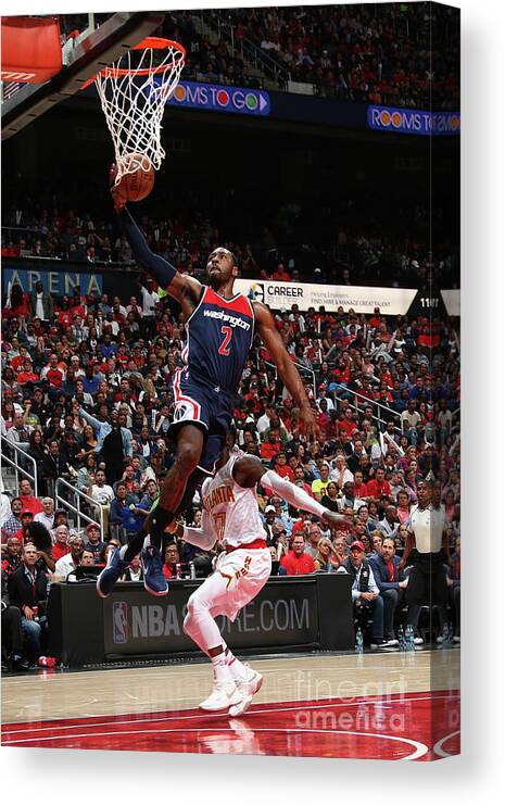 Atlanta Canvas Print featuring the photograph John Wall by Kevin Liles