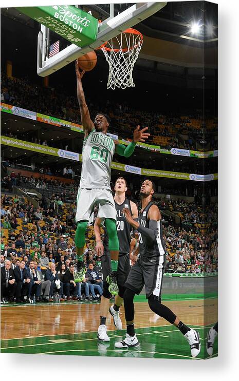 Basketball Team Canvas Print featuring the photograph Jonathan Gibson by Brian Babineau