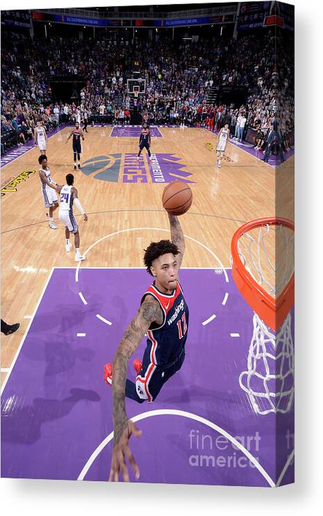Nba Pro Basketball Canvas Print featuring the photograph Kelly Oubre by Rocky Widner