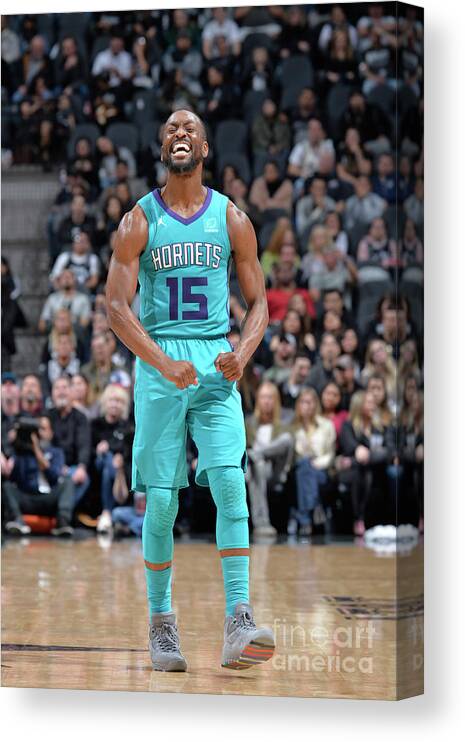 Kemba Walker Canvas Print featuring the photograph Kemba Walker by Mark Sobhani
