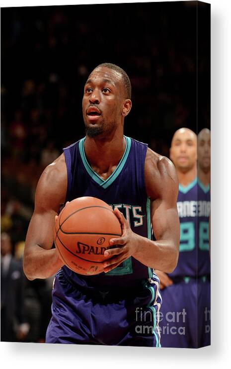 Kemba Walker Canvas Print featuring the photograph Kemba Walker by Ron Turenne