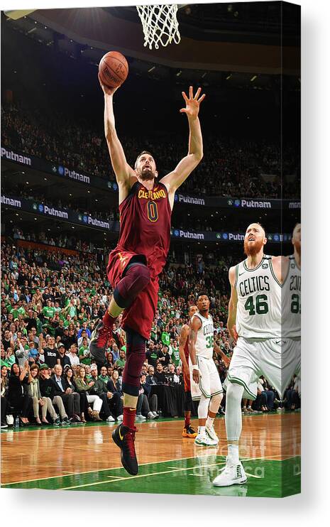 Playoffs Canvas Print featuring the photograph Kevin Love by Jesse D. Garrabrant