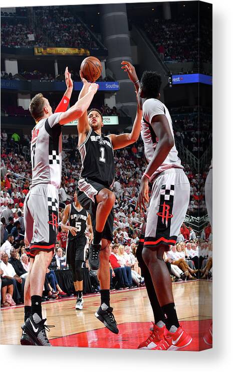 Playoffs Canvas Print featuring the photograph Kyle Anderson by Jesse D. Garrabrant