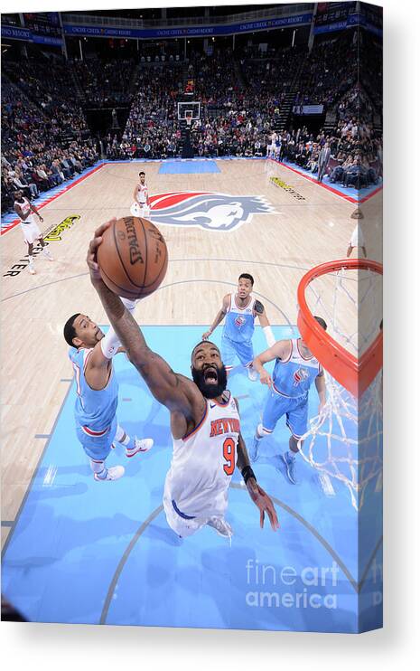 Nba Pro Basketball Canvas Print featuring the photograph Kyle O'quinn by Rocky Widner