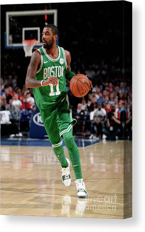 Kyrie Irving Canvas Print featuring the photograph Kyrie Irving by David Dow