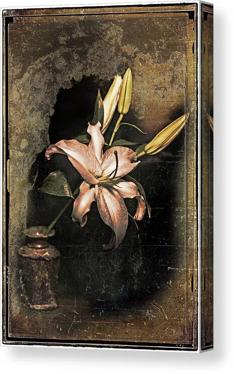  Canvas Print featuring the photograph Lily by Bruce Bowers