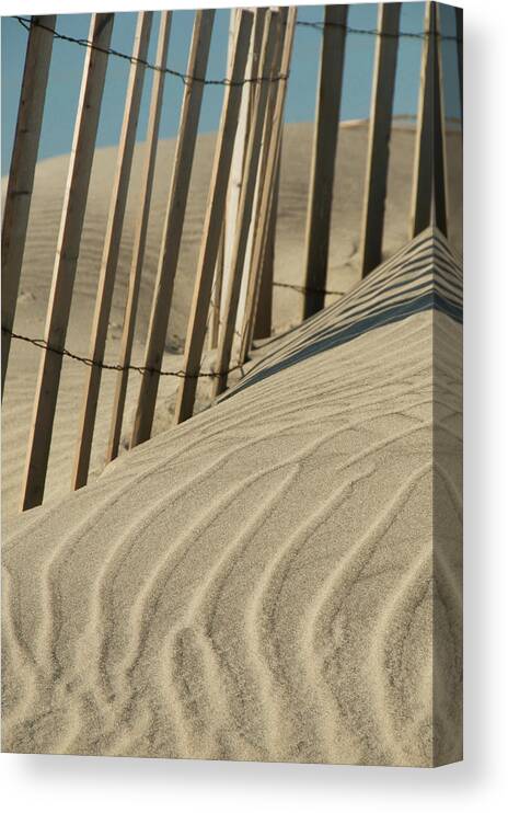 Lines Canvas Print featuring the photograph Lines in the Sand by Melissa Southern