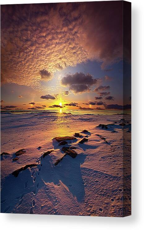 Nopeople Canvas Print featuring the photograph Long Before by Phil Koch