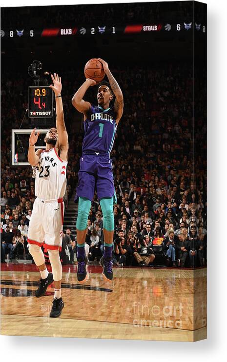 Malik Monk Canvas Print featuring the photograph Malik Monk by Ron Turenne