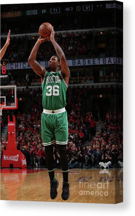 Marcus Smart Canvas Print featuring the photograph Marcus Smart by Gary Dineen