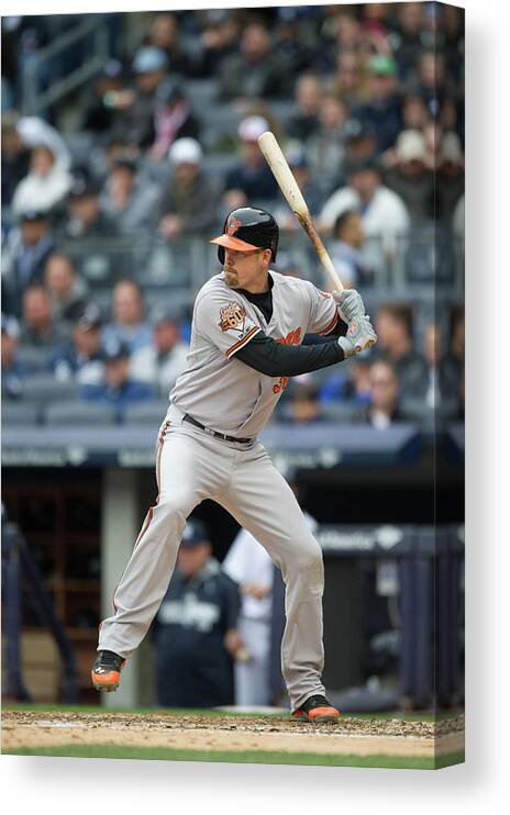 East Canvas Print featuring the photograph Matt Wieters by Rob Tringali