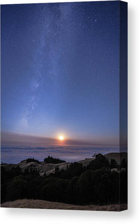  Canvas Print featuring the photograph Milky by Louis Raphael