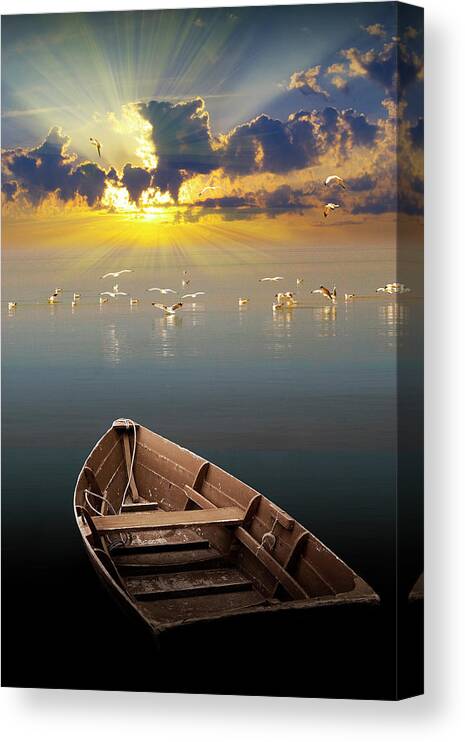 Art Canvas Print featuring the photograph Morning Has Broken Like The First Morning by Randall Nyhof