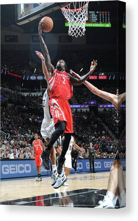 Nba Pro Basketball Canvas Print featuring the photograph Patrick Beverley by Mark Sobhani