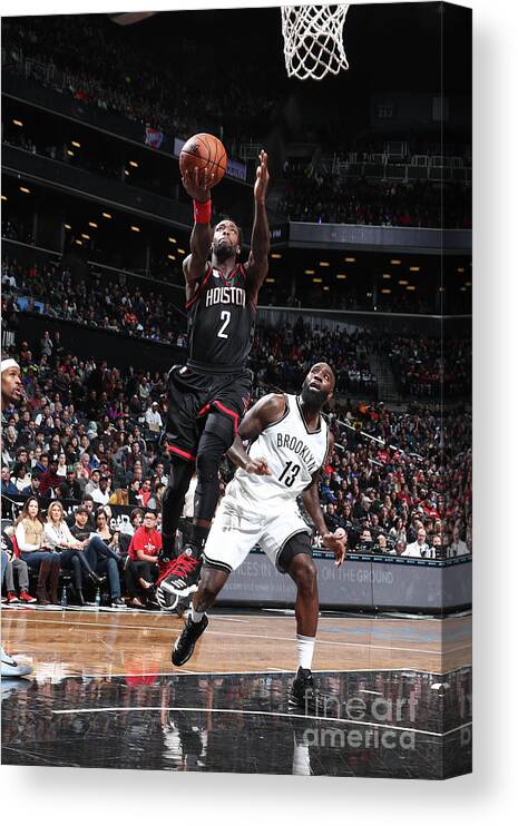 Nba Pro Basketball Canvas Print featuring the photograph Patrick Beverley by Nathaniel S. Butler