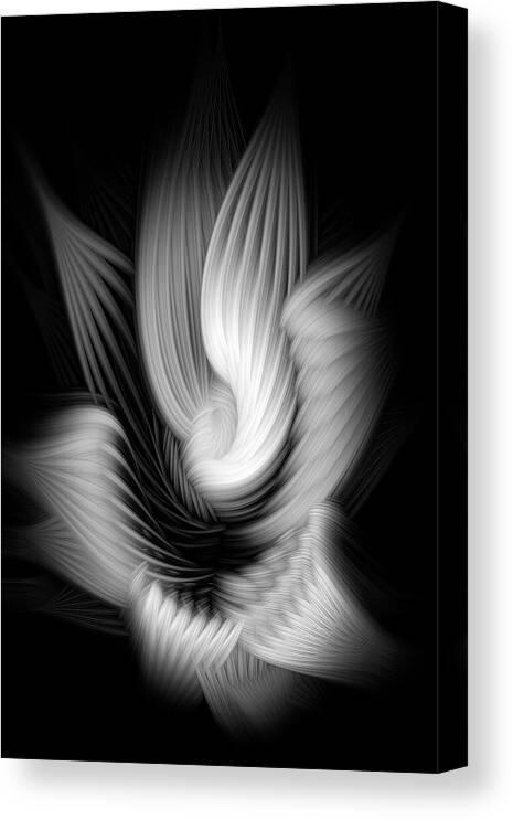 Abstract Canvas Print featuring the photograph Pixel Trinity 174 by Philippe Sainte-Laudy