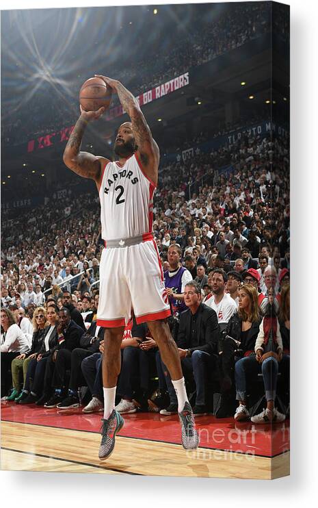 Playoffs Canvas Print featuring the photograph P.j. Tucker by Ron Turenne