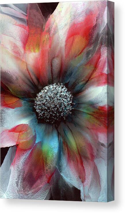 Floral Canvas Print featuring the painting Plant A Garden by Kimberly Deene Langlois