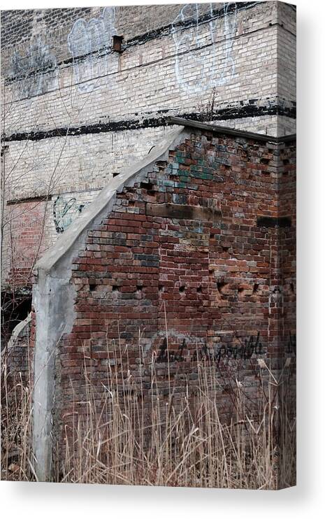 Decay Canvas Print featuring the photograph Possible by Kreddible Trout