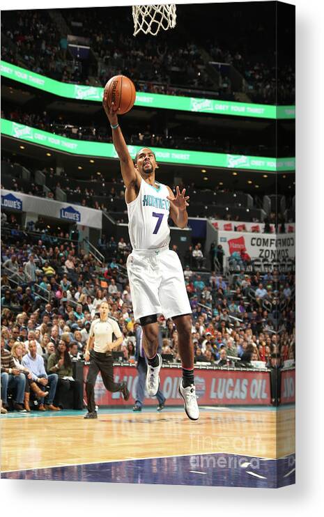 Nba Pro Basketball Canvas Print featuring the photograph Ramon Sessions by Kent Smith