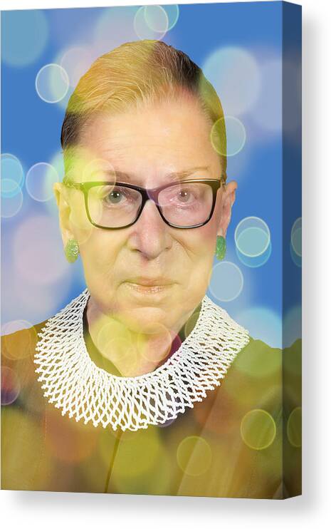 Richard Reeve Canvas Print featuring the photograph Rbg Rip by Richard Reeve