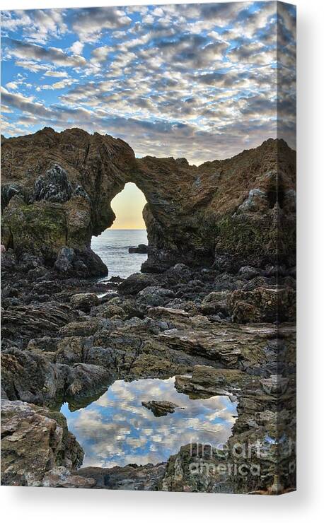 Reflections Canvas Print featuring the photograph Reflections At Ladder Rock by Eddie Yerkish