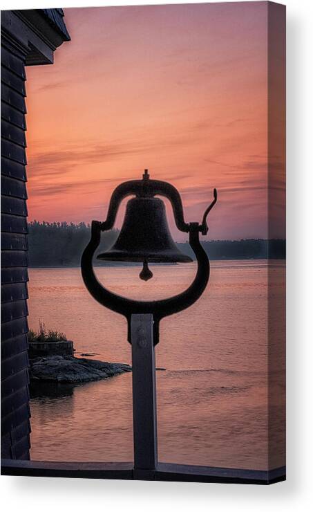 Singleton Photography Canvas Print featuring the photograph River House Bell by Tom Singleton