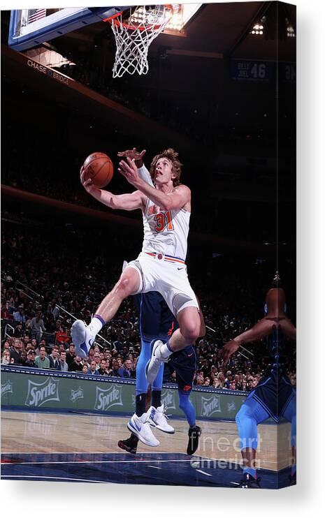 Ron Baker Canvas Print featuring the photograph Ron Baker by Nathaniel S. Butler