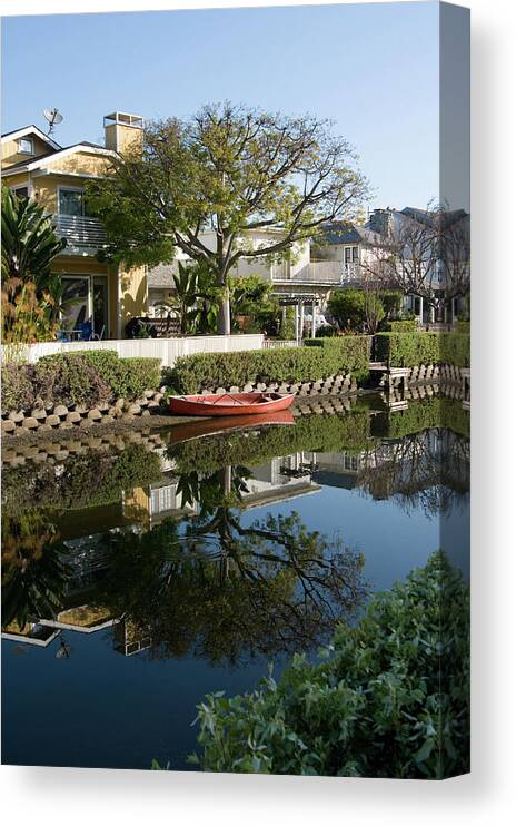 Venice Beach Canvas Print featuring the photograph Southern California Wall Art by Mark Stout