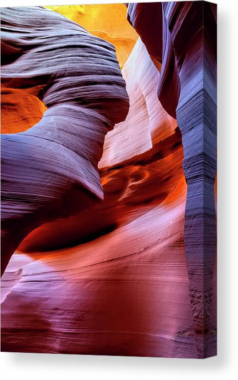 Antelope Canyon Canvas Print featuring the photograph Spirit by Dan McGeorge