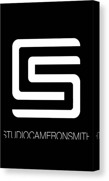 Logo Canvas Print featuring the digital art Studio Logo by Cameron Smith