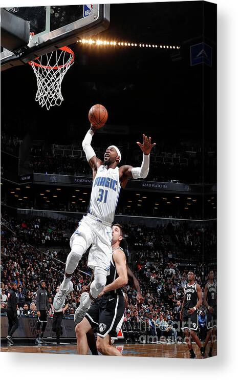 Nba Pro Basketball Canvas Print featuring the photograph Terrence Ross by Nathaniel S. Butler