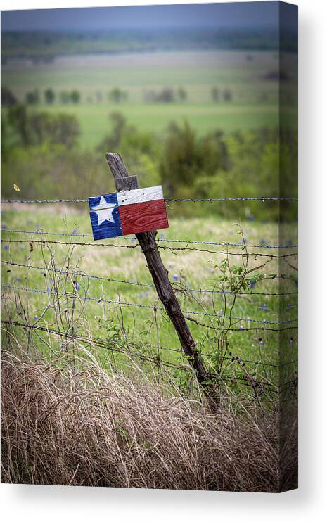 Texas Canvas Print featuring the photograph Texas Country by Deon Grandon