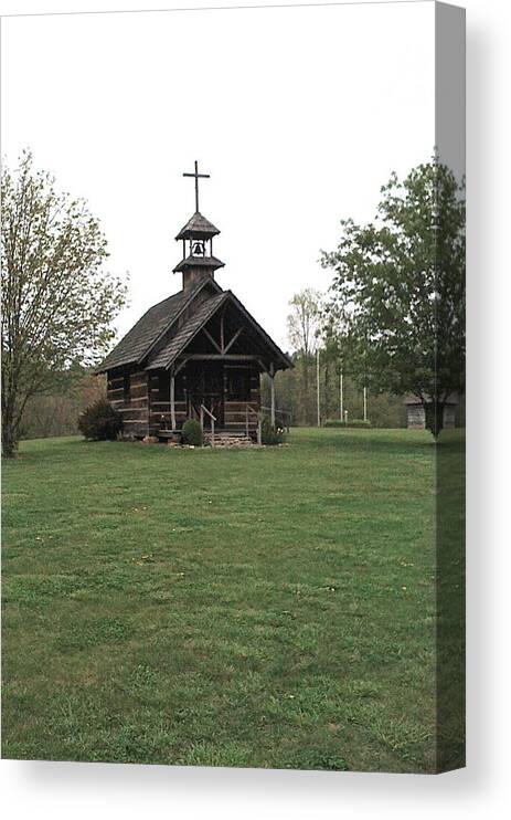 Church Canvas Print featuring the photograph The Chapel of Peace by Lee Darnell