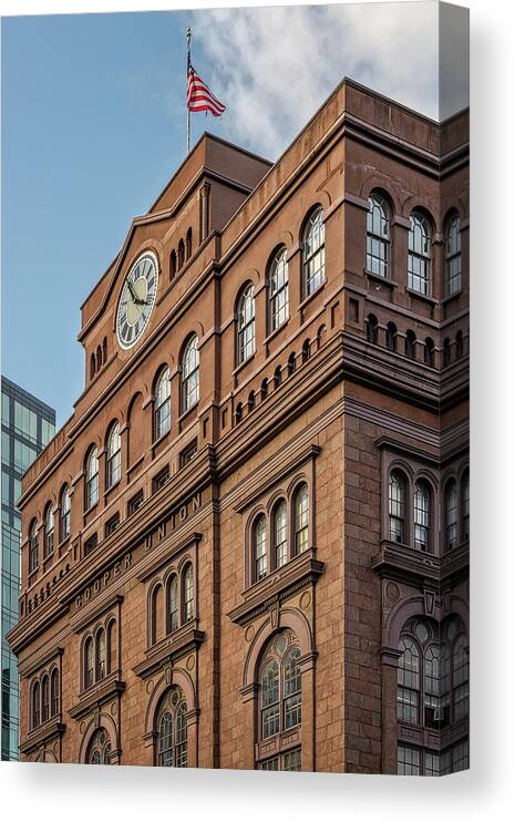 Cooper Union Canvas Print featuring the photograph The Cooper Union by Susan Candelario
