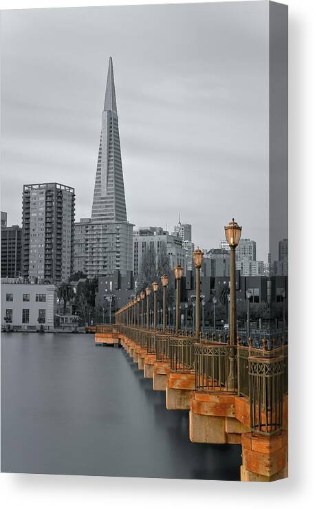 City Canvas Print featuring the photograph The Rocket by Jonathan Nguyen