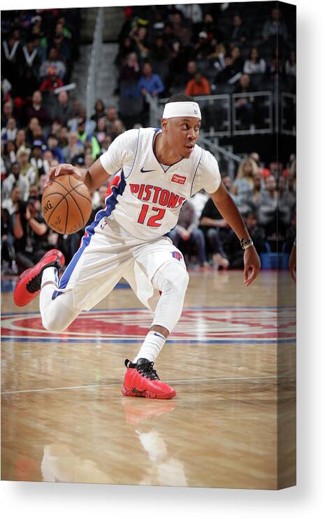 Nba Pro Basketball Canvas Print featuring the photograph Tim Frazier by Brian Sevald