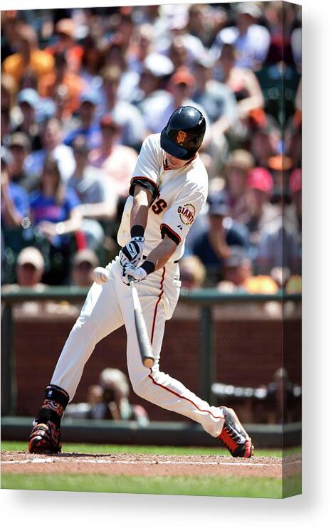 San Francisco Canvas Print featuring the photograph Tyler Colvin by Jason O. Watson